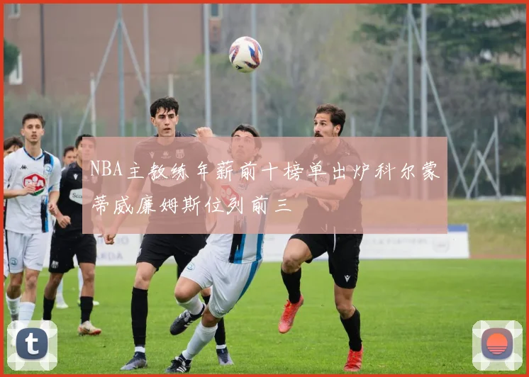 NBA主教练年薪前十榜单出炉科尔蒙蒂威廉姆斯位列前三
